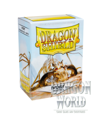 Standard Sleeves - Ivory Matte - 100CT - Dragon Shield